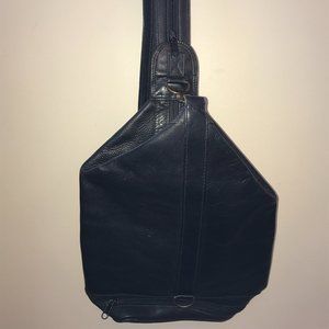 Unique shoulder bag - mini backpack